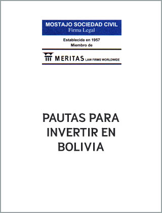 Pautas Para Invertir en Bolivia